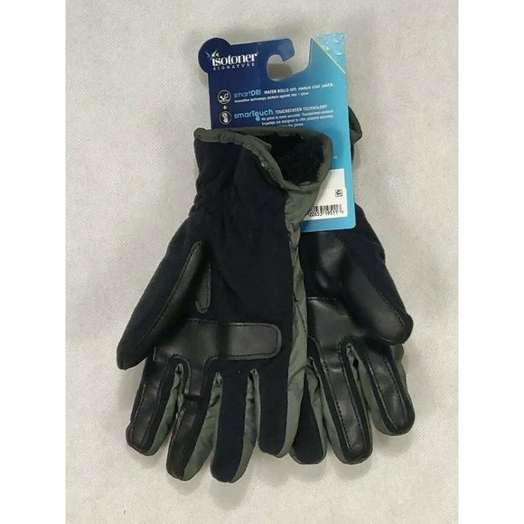 Isotoner Smart Dri Fleece Lined Gloves Large - Picture 4 of 11